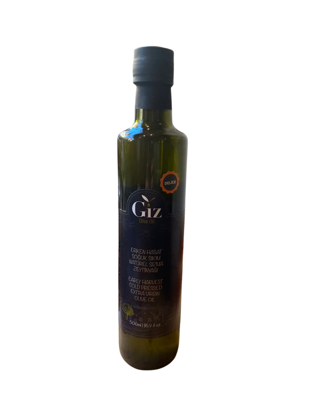 2025 Hasat, İçimlik DELİCE Zeytinyağı, Organik sertifikalı üretim, 250 ml
